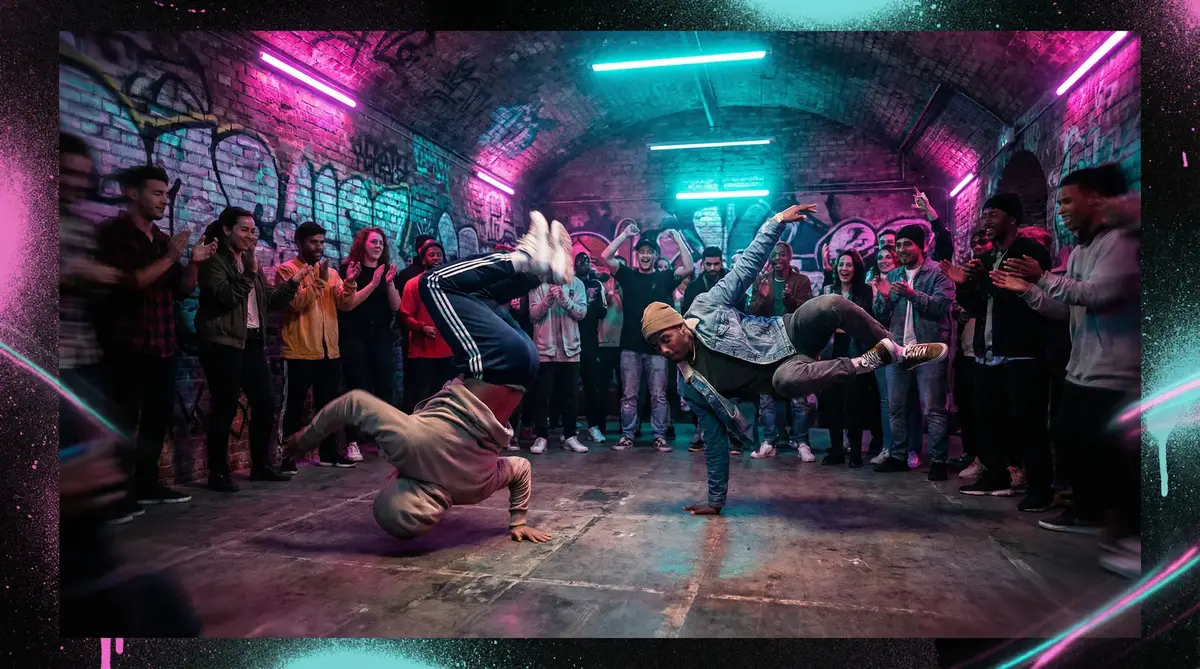 黑料吃瓜 - 地下街舞对决现场