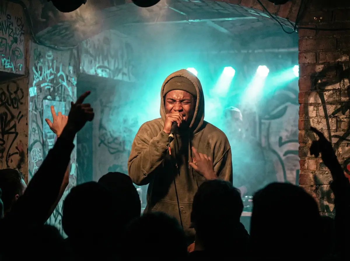 黑料吃瓜 - 地下说唱表演